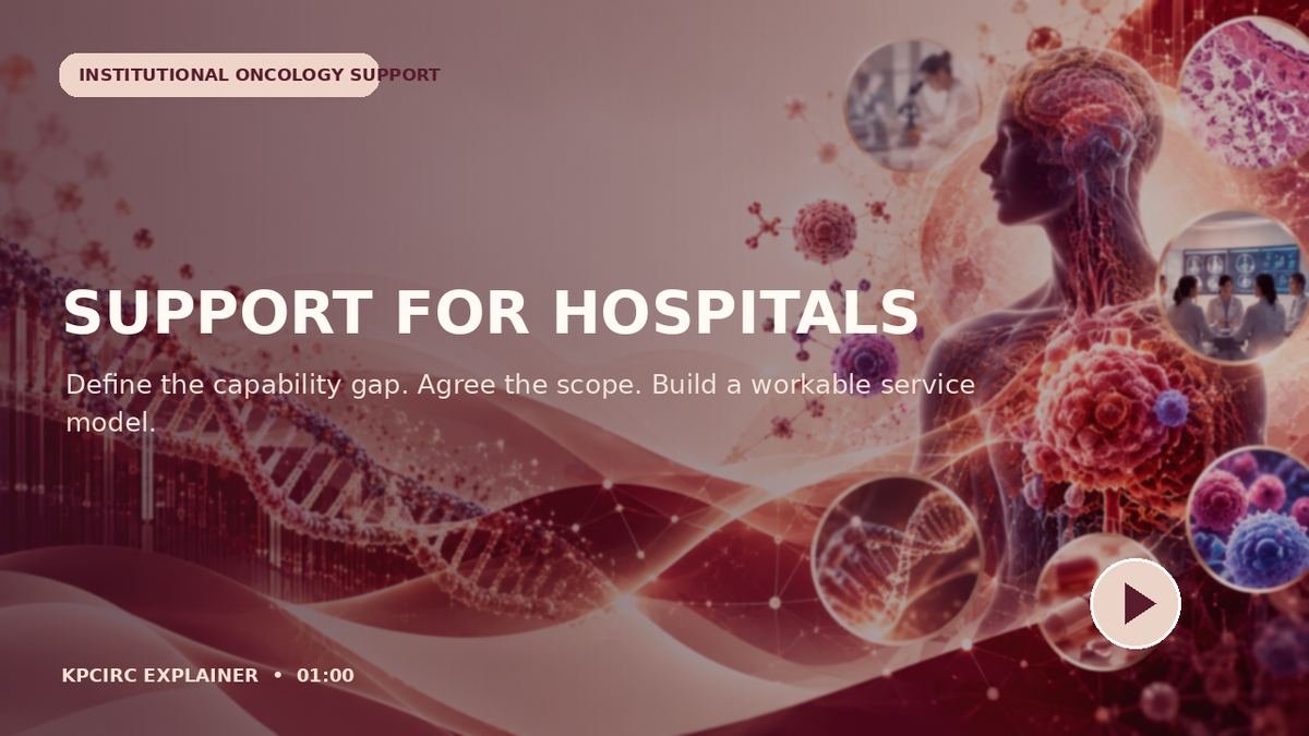 Support for hospitals: planned explainer cover